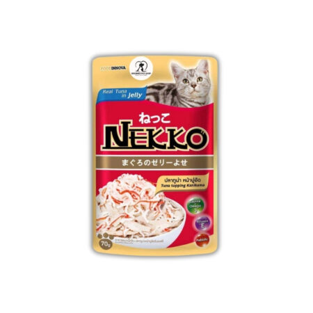 Pate Mèo Dạng Sốt Nekko Gravy - Cá Ngừ và Thanh Cua