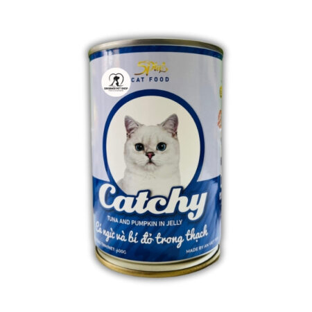 Pate Mèo Catchy - Vị Cá Ngừ Bí Đỏ - 400g