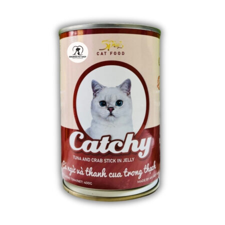Dreamer Pet Shop - Shop for your pet Pate Mèo Catchy - Vị Cá Ngừ Thanh Cua - 400g