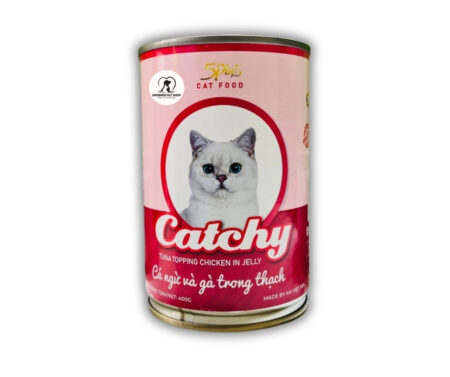 Pate Mèo Catchy - Vị Cá Ngừ Và Gà - 400g