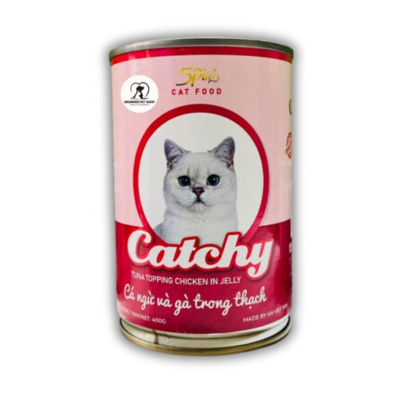 Dreamer Pet Shop - Shop for your pet Pate Mèo Catchy - Vị Cá Ngừ Và Gà - 400g