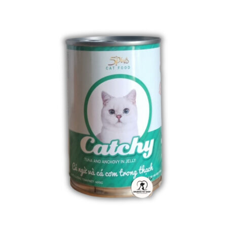 Pate Mèo Catchy - Vị Cá Ngừ Và Cá Cơm - 400g