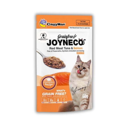 Pate mèo Joyneco - Vị Cá Ngừ Và Cá Hồi - 60g