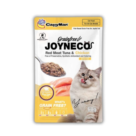 Pate mèo Joyneco - Vị cá ngừ thịt gà - 60g