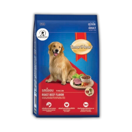 Dreamer Pet Shop - Shop for your pet Thức Ăn Cho Chó Trưởng Thành Smartheart Adult 3kg - Vị Bò Nướng