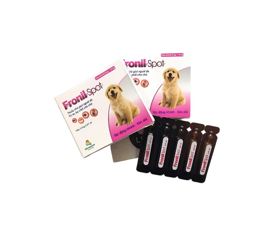 Thuốc Nhỏ Gáy Trị Ve Rận Fronil Spot thuoc-nho-gay-tri-ve-ran-fronil-spot