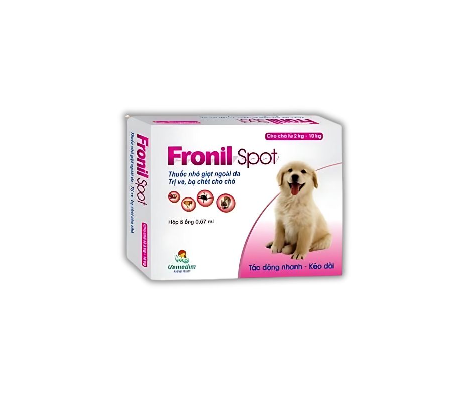 Thuốc Nhỏ Gáy Trị Ve Rận Fronil Spot thuoc-nho-gay-tri-ve-ran-fronil-spot