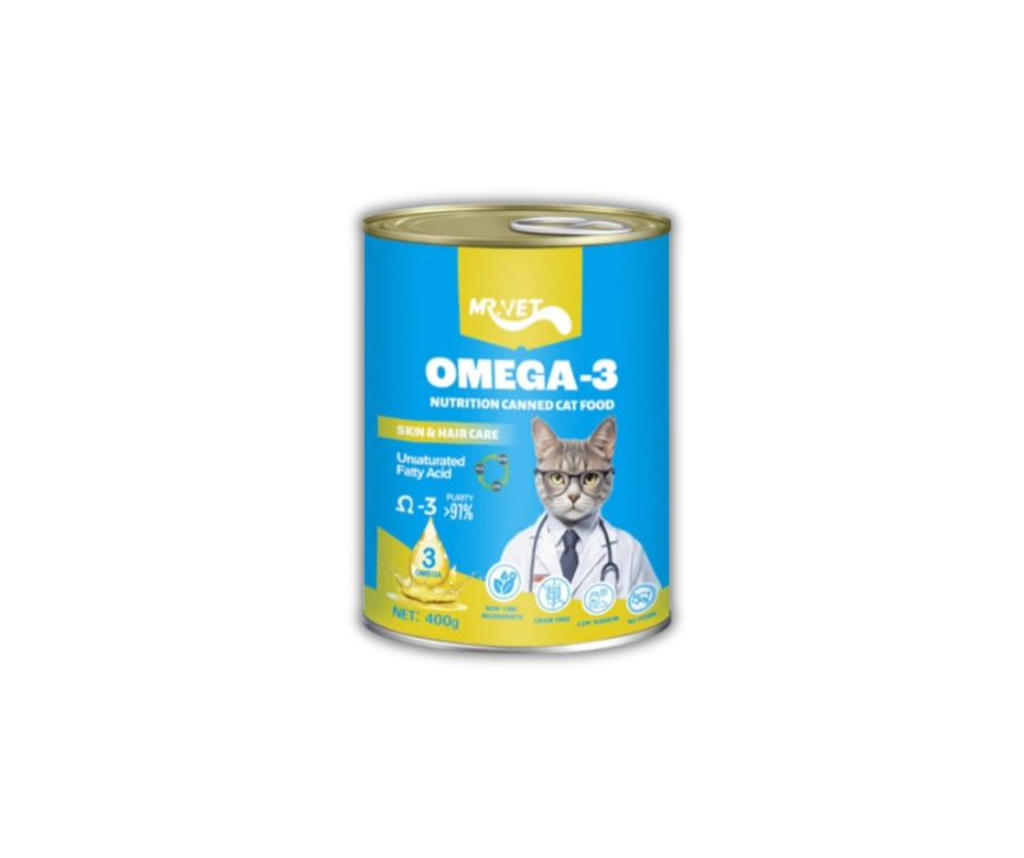 lon-pate-mr-vet-cho-meo-truong-thanh-omega-3-400g Lon Pate Mr.Vet Cho Mèo Trưởng Thành Omega-3 400g