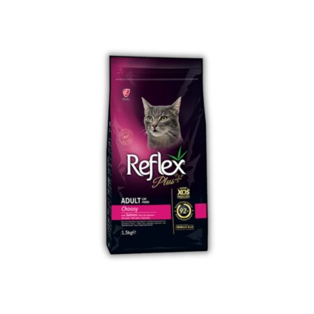 Hạt Cho Mèo Trưởng Thành Reflex Plus Choosy - Vị Cá Hồi 1.5kg