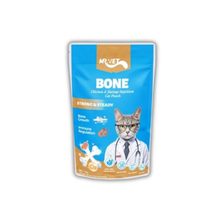 Dreamer Pet Shop - Shop for your pet Gói Pate Mr.Vet Cho Mèo Trưởng Thành Bone - Vị Gà và Tôm 70g