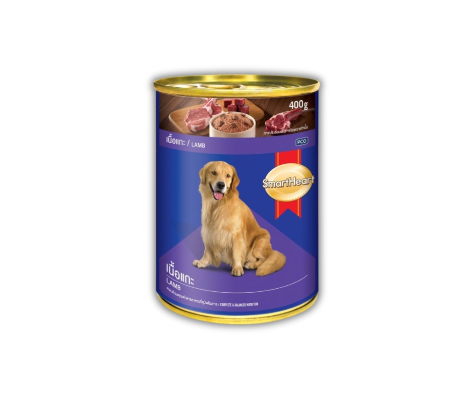 lon-pate-cho-cho-truong-thanh-smartheart-400g-vi-thit-cuu Lon Pate Cho Chó Trưởng Thành Smartheart 400g - Vị Thịt Cừu