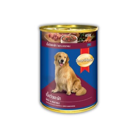 Dreamer Pet Shop - Shop for your pet Lon Pate Cho Chó Trưởng Thành Smartheart 400g - Bò Hầm Rau Củ