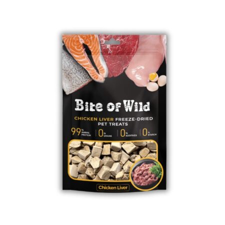 Bánh Thưởng Bite Of Wild - Gan Gà 40g