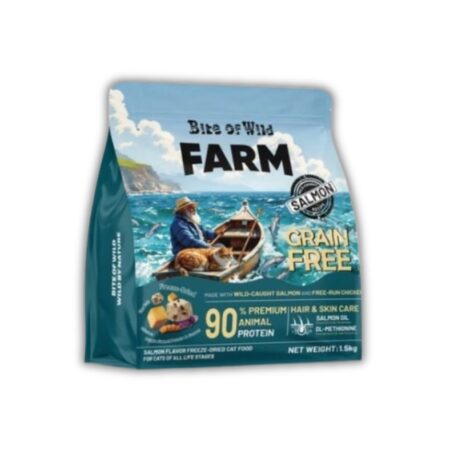 Hạt Cho Mèo Bite Of Wild Fam 1,5kg - Cá Hồi
